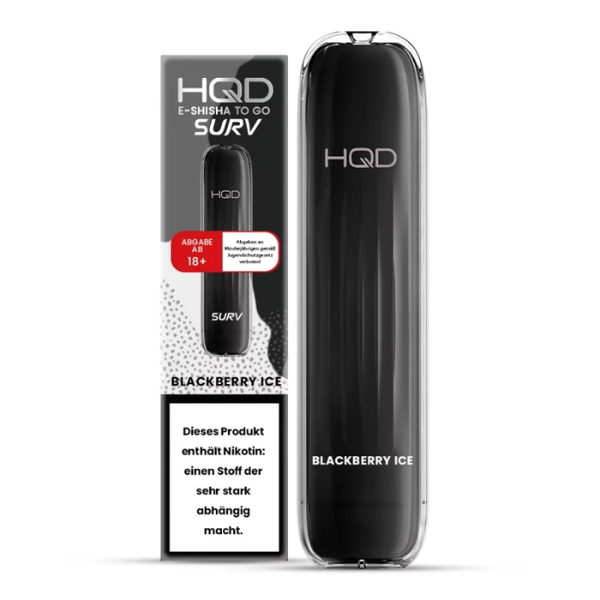 HQD E-Shisha Surv 600 - Blackberry Ice