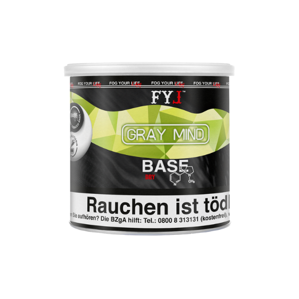 FOG YOUR LAW - DRY BASE MIT AROMA - GRAY MIND - 65 G